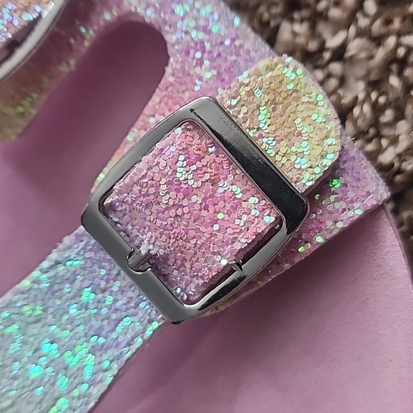 Slide glitter sandals - Picture 2 of 3